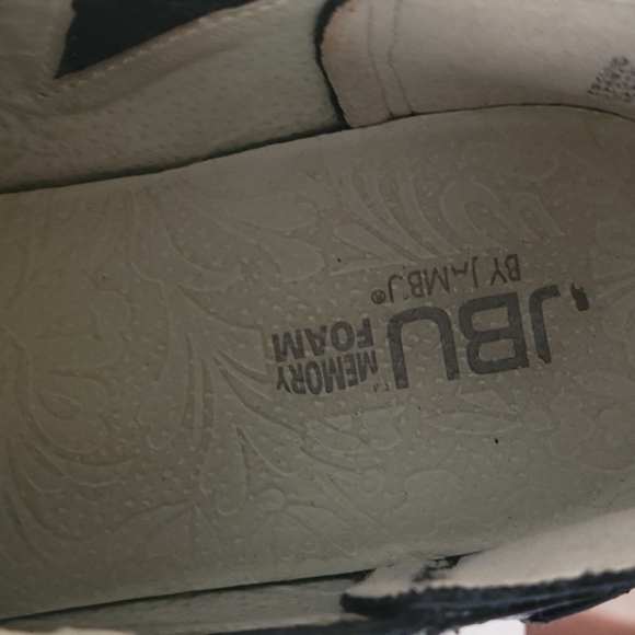 JBU Perforated Black Ankle Booties - Picture 6 of 7